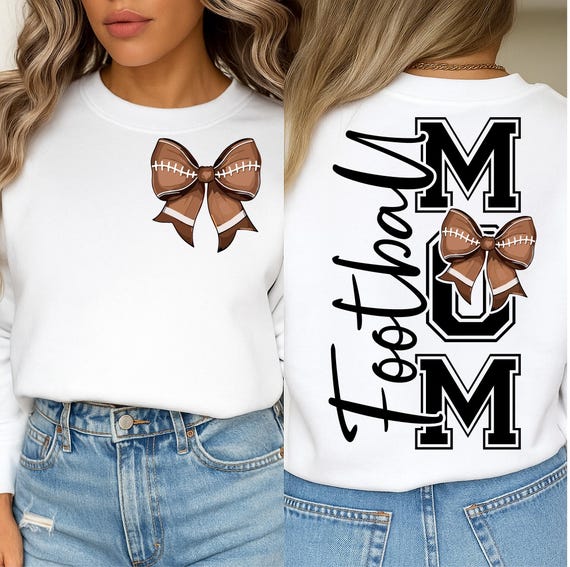 Football Mom SVG PNG, Coquette Bow Football Mom png Game Day Vibes Svg, Football Mom Shirt, Football Shirt Svg, Football Mom Svg Files