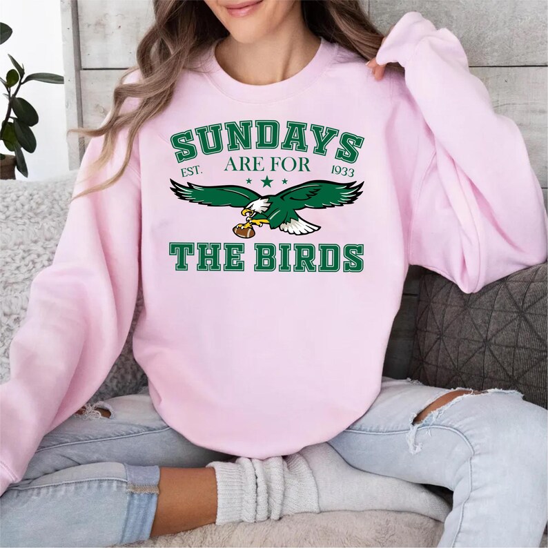Philadelphia Football SVG PNG, Söndagar är för fåglarna, Bird Gang Football Sunday, Philadelphia Eagles PNG, Philadelphia Eagles bild 4