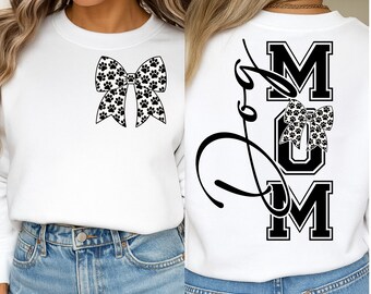 Mamá de perro SVG PNG, amante de los perros, dueño de mascota, mamá de perro, camiseta SVG PNG, madre, amantes de los perros, calcomanía de coche, taza de café, archivo de corte para sublimación Cricut