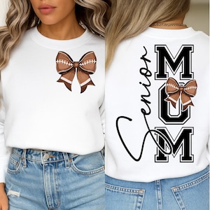 Senior Football Mom SVG PNG , Football Mom Shirt Svg, Football mom Svg, Football Mama Svg, Football Shirt Svg, Game Day Svg