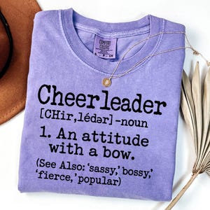Cheerleader Definition SVG PNG, Cheerleading Cheerleader svg Cheering Squad Matching Game Day svg Cheerleader Cheer Competition Shirt Design