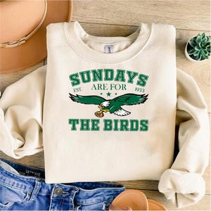 Philadelphia Football SVG PNG, Söndagar är för fåglarna, Bird Gang Football Sunday, Philadelphia Eagles PNG, Philadelphia Eagles bild 2