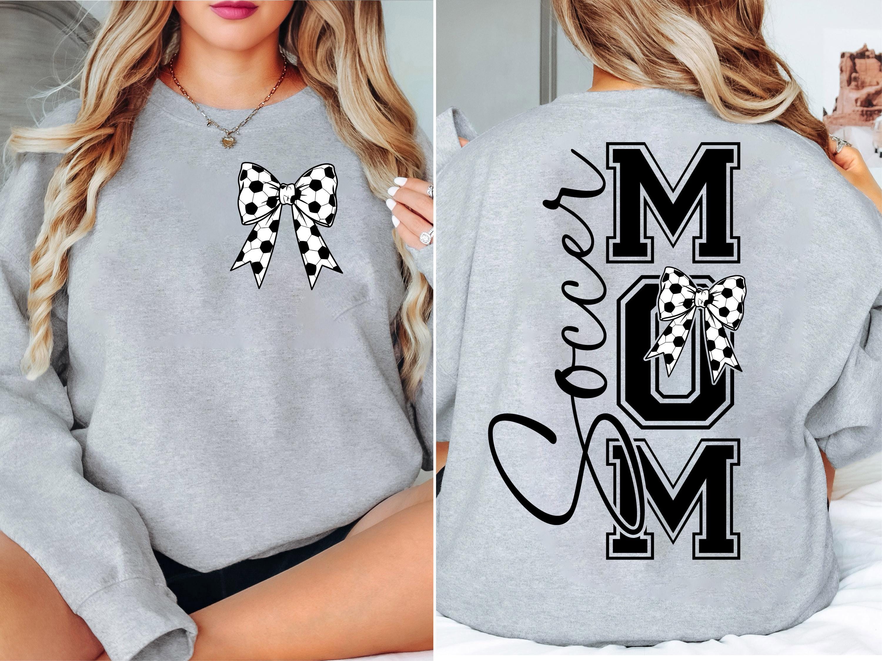 Soccer Mom SVG PNG, Coquette Bow Soccer Mom Png Game Day Vibes Svg ...