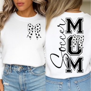 Soccer Mom SVG PNG, Coquette Bow Soccer Mom png Game Day Vibes Svg, Soccer Mom Shirt, Soccer Shirt Svg, Soccer Mom Svg Files, Sports Svg