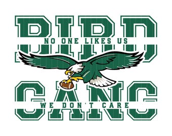 Eagle SVG PNG Football Eagles Philly Retro Philadelphia Digital nedladdning Bird Gang Retro Philadelphia Football Eagles PNG nedladdning