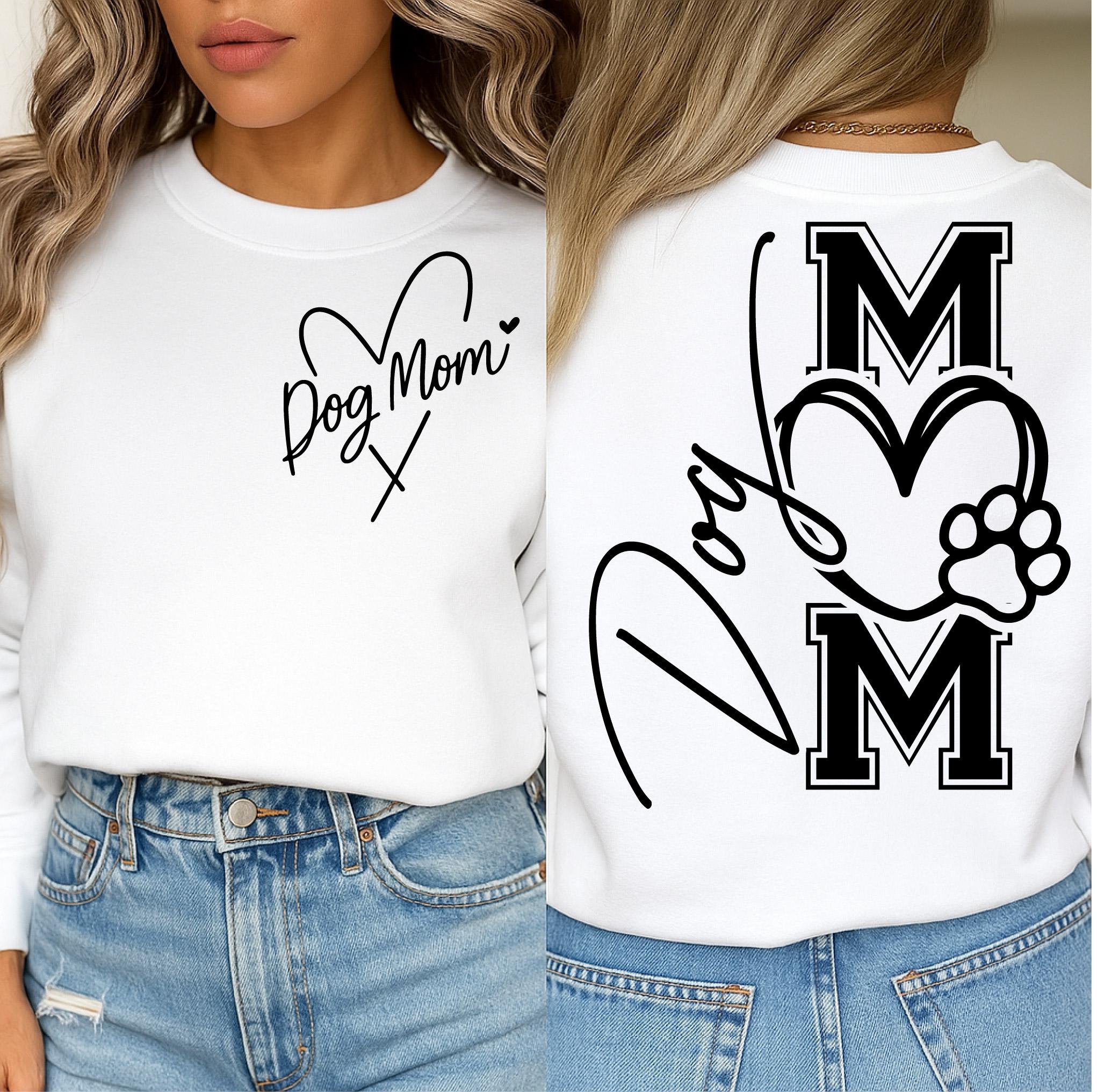 Dog Mom SVG PNG, Dog Lover Pet Owner Dog Mom Shirt Svg Png , Mother Dog ...