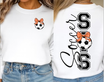 Soccer Coach SVG PNG Coquette Bow Soccer Coach Shirt Design png svg Cut file for Cricut Silhouette Digital File Download Sublimation