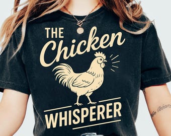 The Chicken Whisperer SVG PNG, Funny Chicken Lover Farming svg , Farmhouse Sublimation Trendy Chicken Lover png, Cute Country Floral Hen png