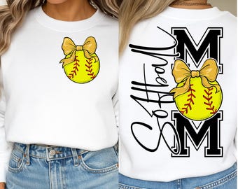 Softball Mom SVG PNG, Coquette Bow Softball Mom png Game Day Vibes Svg, Softball Mom Shirt, Softballl Shirt Svg, Softball Mom Svg Files