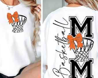 Basketball Mom SVG PNG, Coquette Bow Basketball Mom png Game Day Vibes Svg, Basketball mama Shirt, Basketball Shirt png download