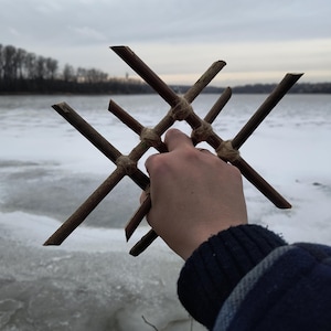 Web of Wyrd Wood Lattice, Grounding Tool for Somatic Therapy, Grimoire Page 71-72