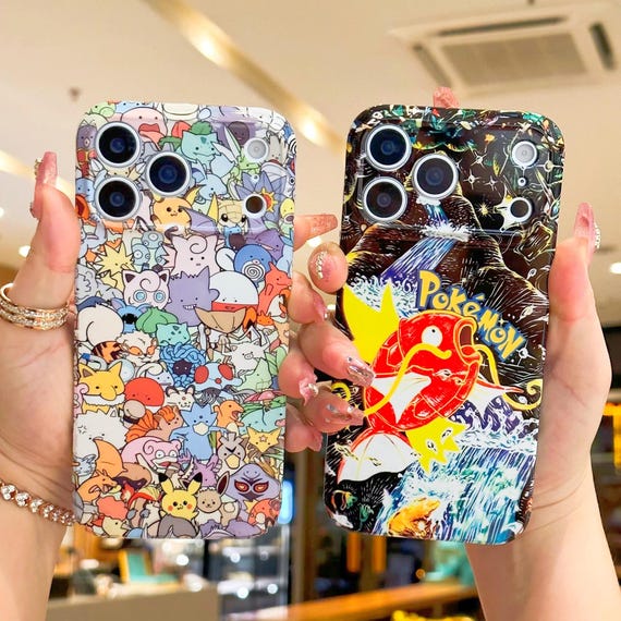 Cute Anime Phone Case for iPhone 17 16 15 14 13 12 11 Pro Max Samsung S24 S23 FE S21 S22 Plus S25 Ultra A33 Google Pixel 8 9 10 Pro XL Cases