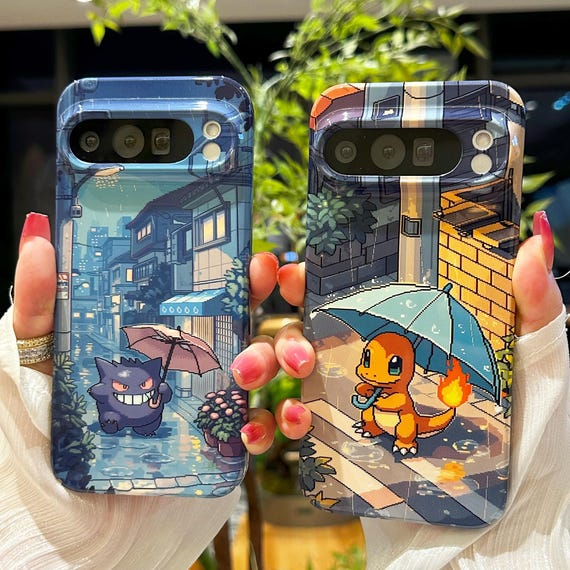 Cute Geng Anime Phone Case for iPhone 17 16 15 14 13 12 Pro Max Samsung S25 S24 FE S21 S22 S23 Plus S26 Ultra Google Pixel 7 8 9 10 Cases