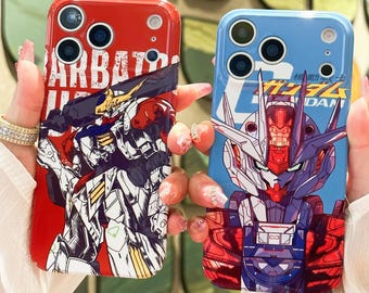 Robot Anime Phone Case for iPhone 17 16 15 14 13 12 11 Pro Max Samsung S25 S23 FE S21 S22 Plus S24 Ultra A56 Google Pixel 7 8 9 10 Pro Cases