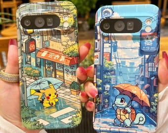 Funda para teléfono con diseño de anime para iPhone 17 16 15 14 13 12 11 Pro Max, Samsung S26 S25 FE S21 S22 S23 Plus S24 Ultra A52 y Google Pixel 7 8 9 10.
