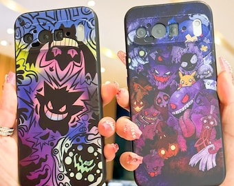 Cute Anime Phone Case for Google Pixel 6 7 8 9 10 Pro XL iPhone 17 16 15 14 13 12 11 Pro Max Samsung S25 S23 FE S22 S24 Plus S26 Ultra Cases