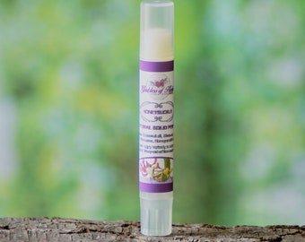 Perfume sólido Honeysuckle 0.07 oz, perfume sólido, perfume sólido natural, mejor perfume sólido, perfume en barra, perfume natural, diosa de las hierbas