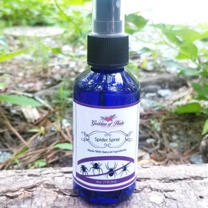 Spider Spray,  4 oz, All Natural, Peppermint, Eucalyptus, Tea tree, natural spider spray, natural spider deterrent, natural bug repellent