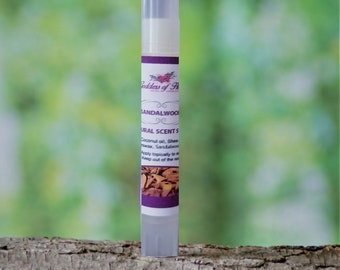 Sandalwood Solid Scent, .07 oz, solid perfume, natural solid perfume, best sandalwood solid perfume, perfume stick, natural perfume