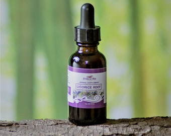 Licorice Root Tincture, 1 oz, , herbal extract, herbal tincture, herbal remedy, natural remedy, Goddess of herbs