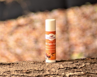 Bálsamo labial de sidra de manzana caliente, 4,25 g, bálsamo labial natural, bienestar integral, hierbas para el bienestar, ingredientes naturales, el mejor bálsamo labial, hidratante labial