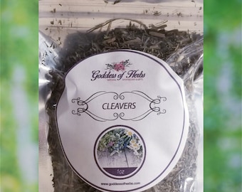 Cleavers Dry Herb, 1 Oz, magickal herbs, metaphysical herbs,  holistic health, wellness herb, natural ingredient