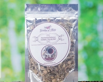 Women's Balance Herbal Tea Blend, 1 oz, Women's health, herbal tea, holistic health, wellness herb, natural ingredients, tea blend