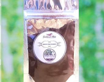 Ancho Chili Powder, 1 Oz Ancho Chili Powder, Spice For Cooking, Ancho Chili Powder Culinary, Chili seasoning, Ancho Chili Powder Spice