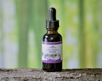Chicory Extract, On Sale! 50% Off! 1 oz, herbal extract, herbal tincture, herbal remedy, natural remedy, Goddess of Herbs