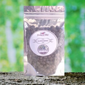 Allspice Berries, 1 Oz Dry Berries, magickal herbs, metaphysical herbs, holistic wellness, wellness herb, natural ingredient