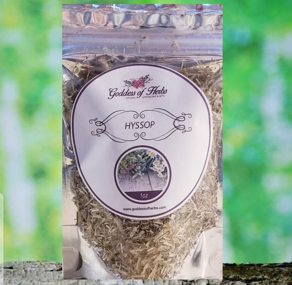 Hyssop, 1 Oz Dry Hyssop, Hyssop tea, hyssop herb, metaphysical herbs, holistic wellness, wellness herb, natural ingredient