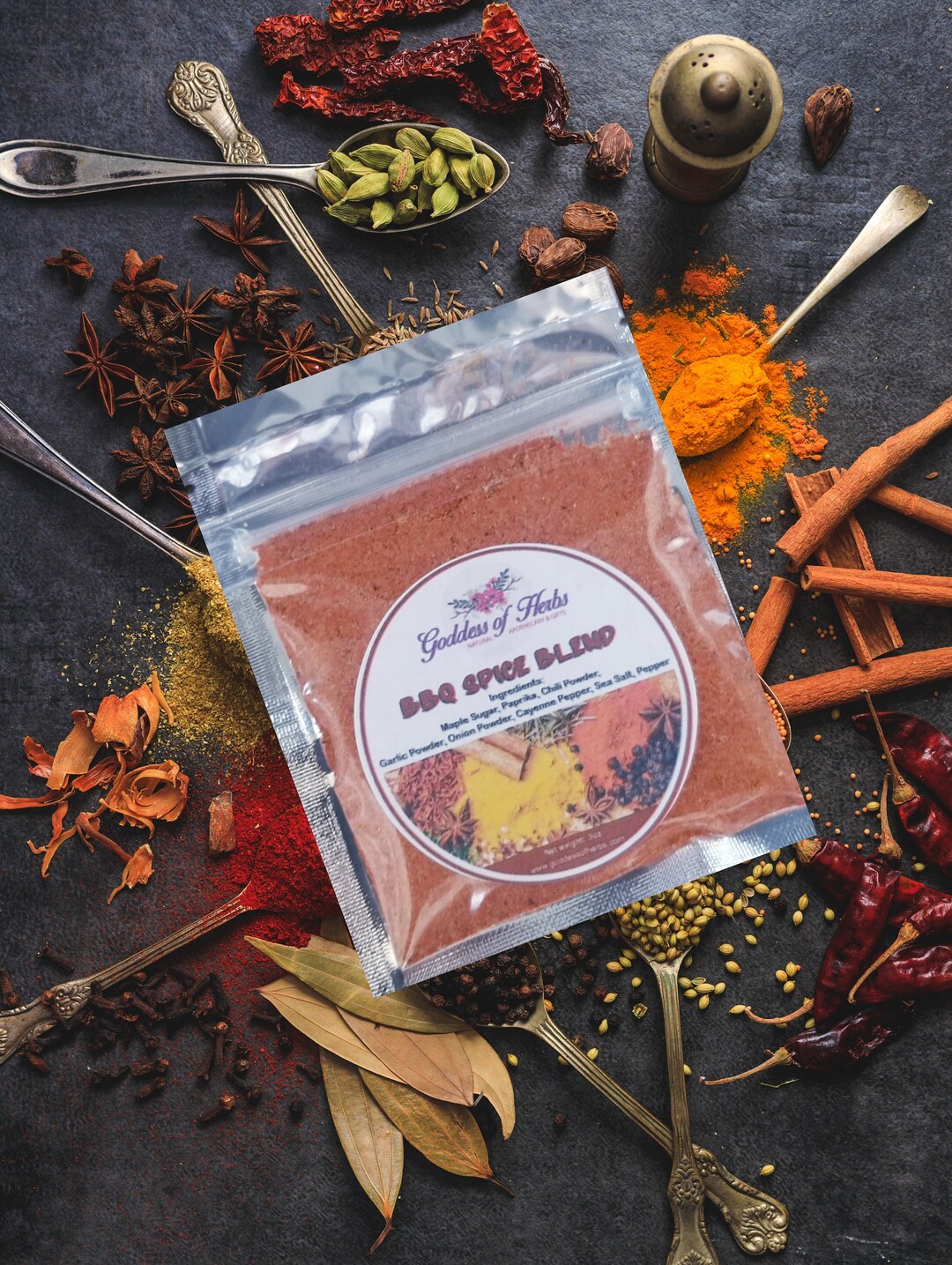 BBQ Spice Blend Spice Blend Best BBQ Spice Smoky Spices Etsy