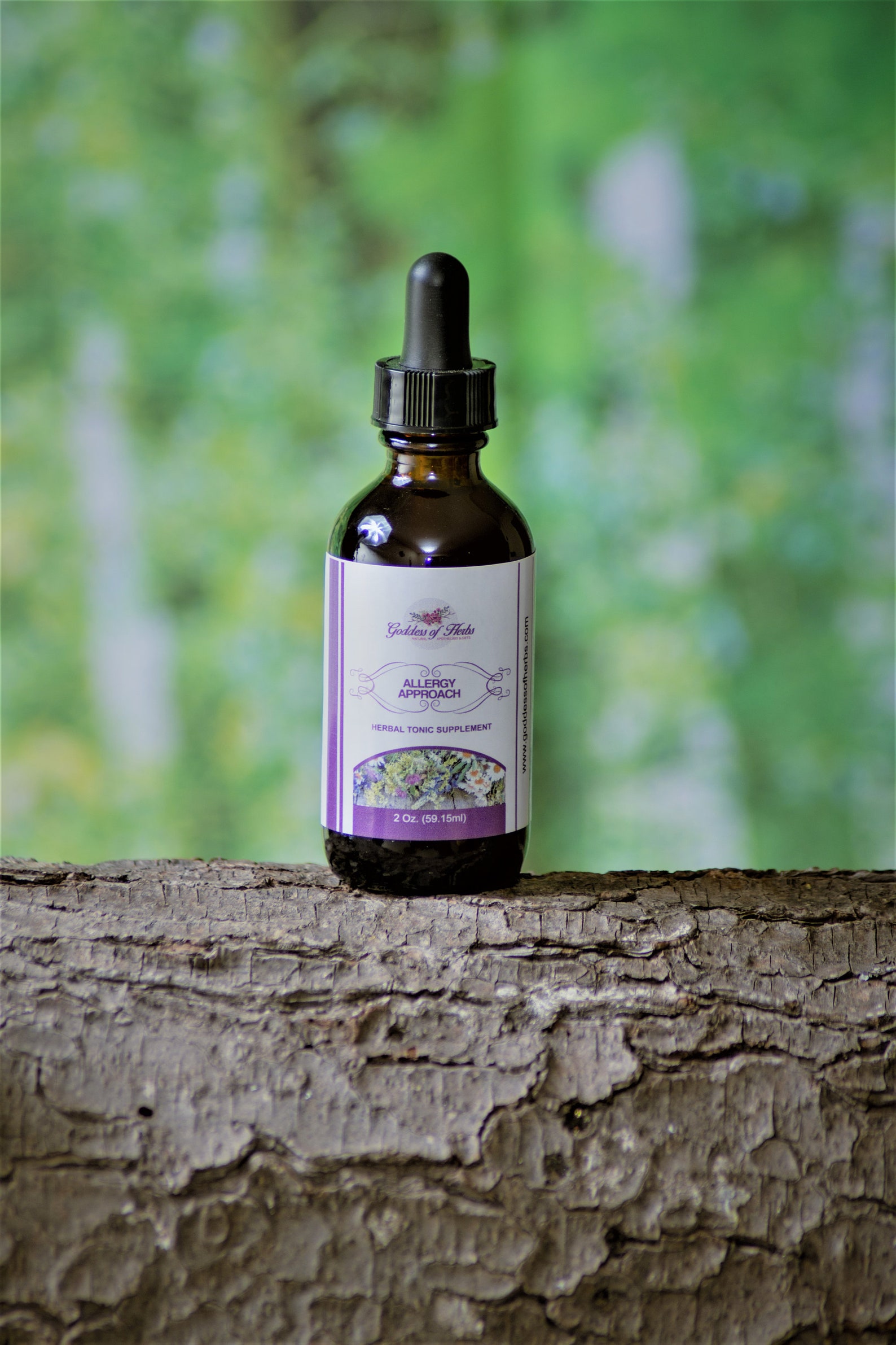 Allergy Approach Herbal Tonic 2 Fluid Ounce Herbal Tincture Etsy