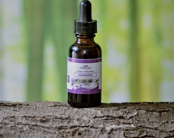 Ashwagandha Extract, 1 oz,, herbal extract, herbal tincture, holistic wellness, wellness herb, natural ingredient