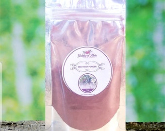 Beet Root Powder, 1 oz Dry Beet Root, Beet Root Supplement, magickal herbs, metaphysical herbs, holistic wellness, wellness herb
