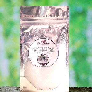 Epsom Salt, 1 oz Salt, Soaking Salt, Epsom, Epsom Salt Bath, Sitz Bath, holistic health, wellness herb, natural ingredient