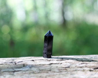 Black Obsidian, 1.5 in-2 in, goddess of herbs, crystal, black obsidian, mineral, specimen, stone, point