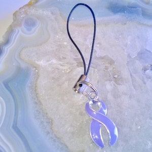 Stomach Cancer Awareness Cell Phone Charm, On Sale!! 50% Off!! phone charm, bag charms, dangle, embellishment, bag charm, goddess of herbs
