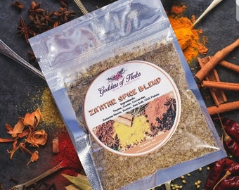 Mélange d’épices Zaatar, Mélange d’épices, Meilleur assaisonnement Zaatar, épices Zaatar, Arôme Zaatar, Mélange de cuisson Zaatar, Cuisine Zaatar