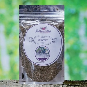 Boneset 1 Oz Dry Herb, magickal herbs, metaphysical herbs, holistic health, wellness herb, natural ingredient