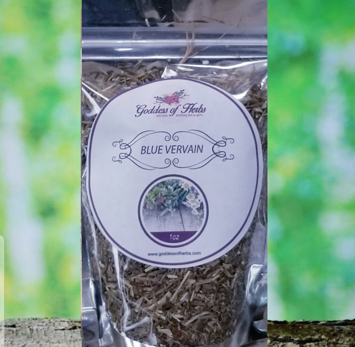 Blue Vervain 1 Oz Dry Blue Vervain Blue Vervain Tea Herbal Etsy