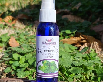 Bergamot Essential Oil Spritzer, 2 oz, body spray, natural perfume spray, essential oil perfume spray, perfume spritzer, natural scent