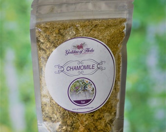 Kamillenblüten, 1 Unze. Kamille getrocknet, Kamillentee, getrocknete Kamille, Kamille trocken, Kamille Kräutertee, Blüten, Wellness Kraut