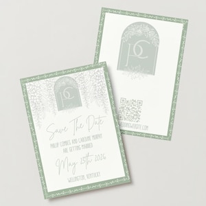 Wedding Save the Date Invitation