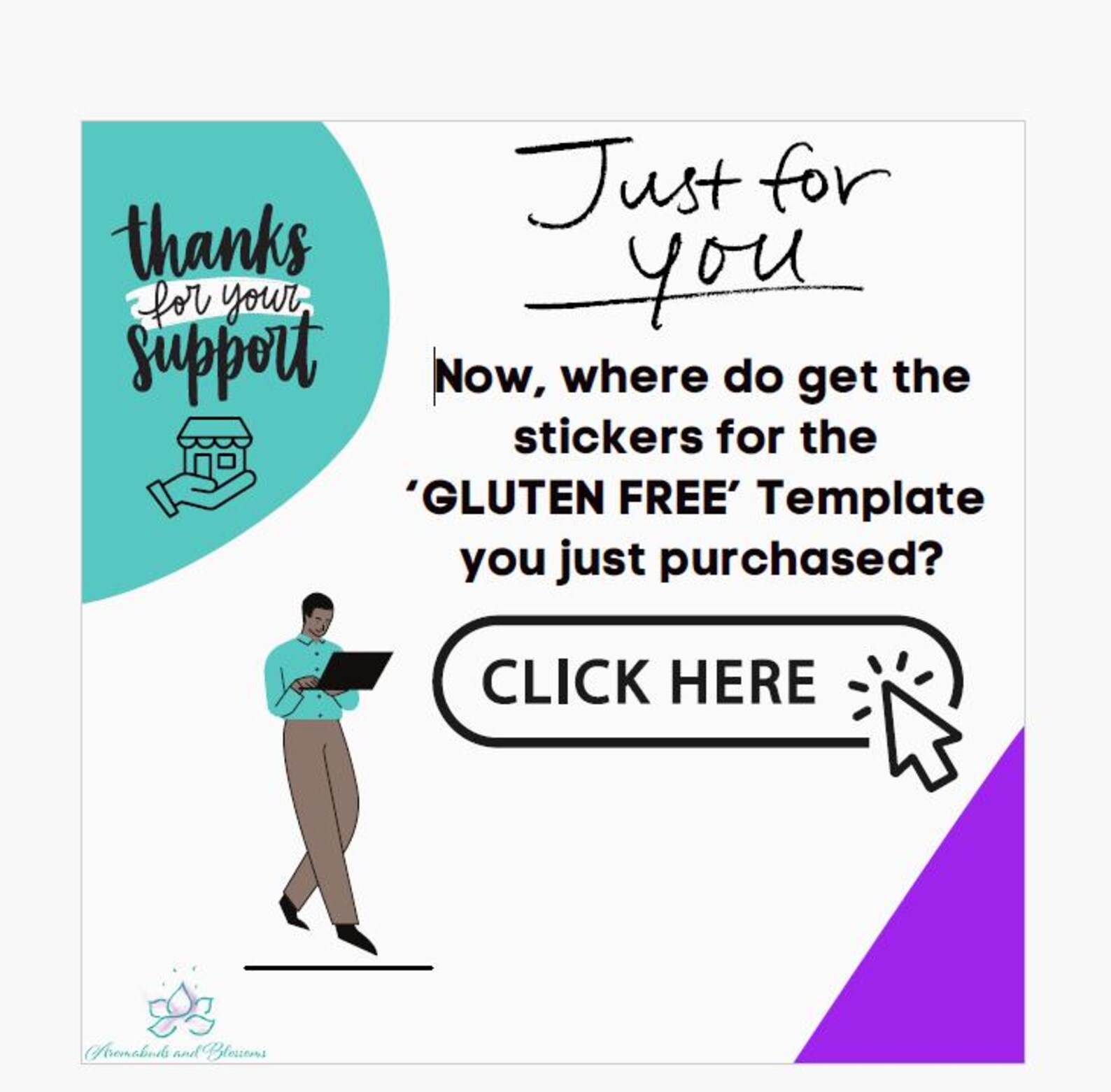 Lack Label Format BLACK Printable Gluten-free Labels Template – 154 Pre-formatted Half ...