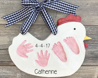 child handprint kit etsy