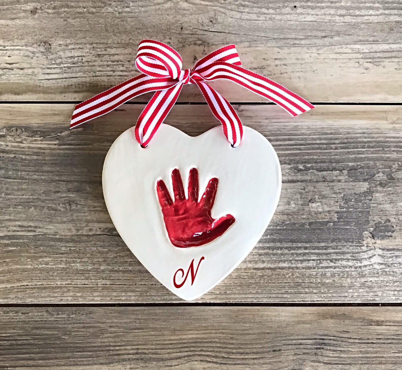 baby hand ornament