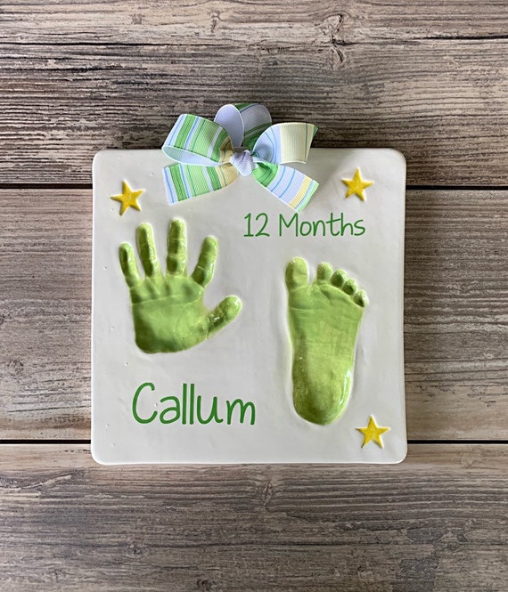 baby first footprint kit
