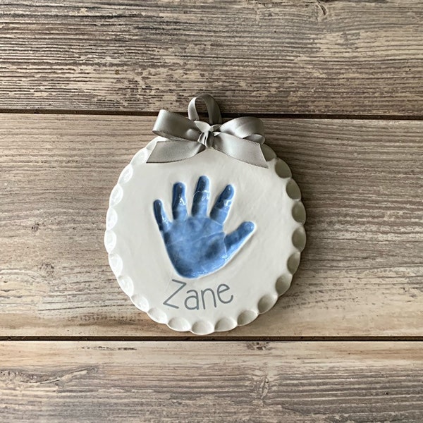 Baby Handprint Kit Etsy