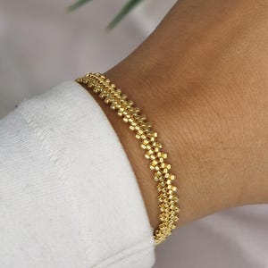 Miyuki beaded bracelet, handmade